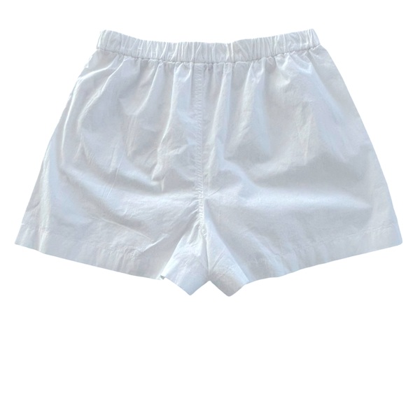 J.Crew White Poplin Boxer NWOT - Picture 6 of 9